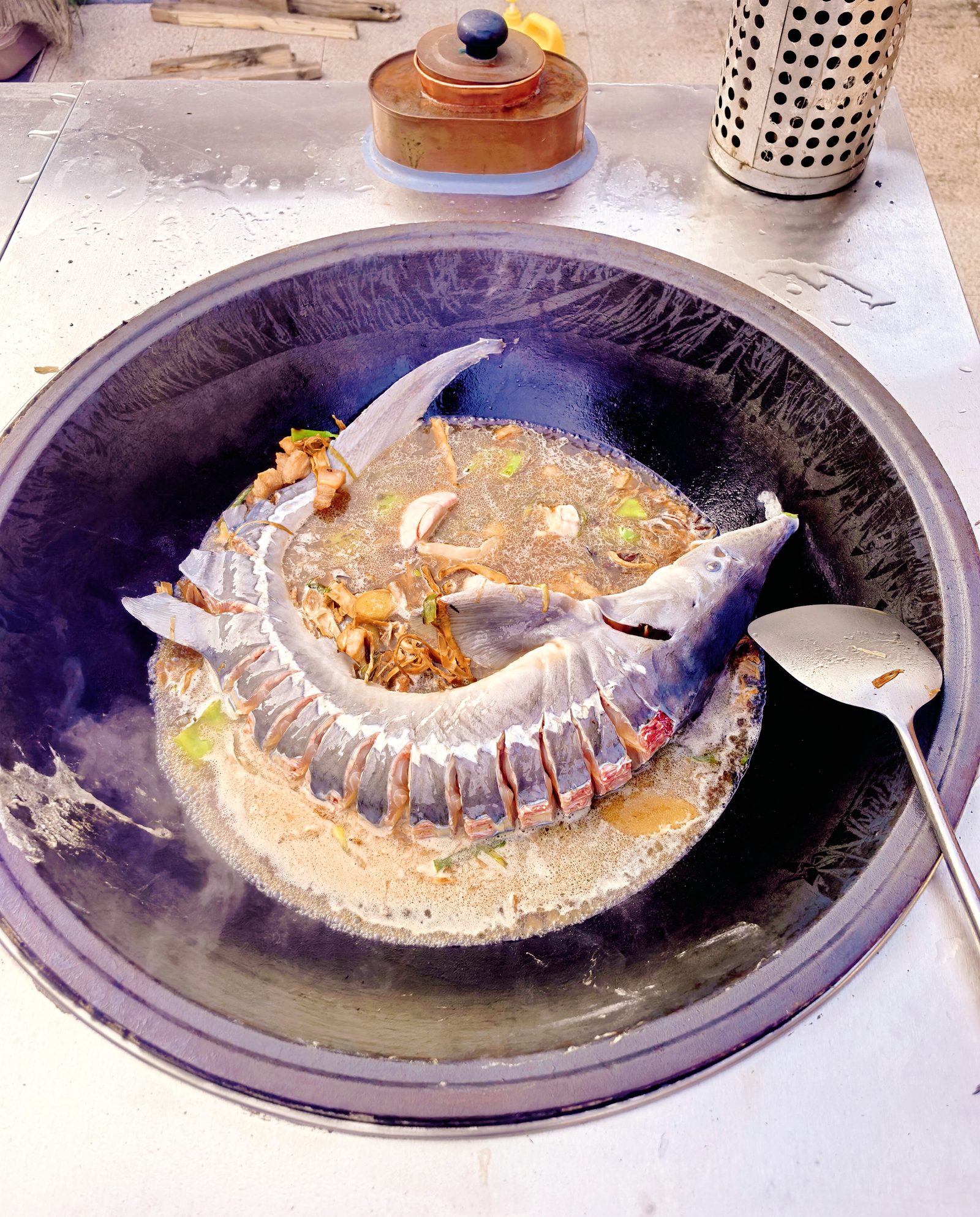 十渡红鳟鱼餐食